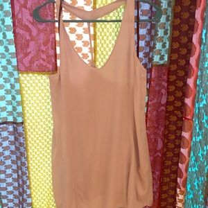 T-back lavender minidress